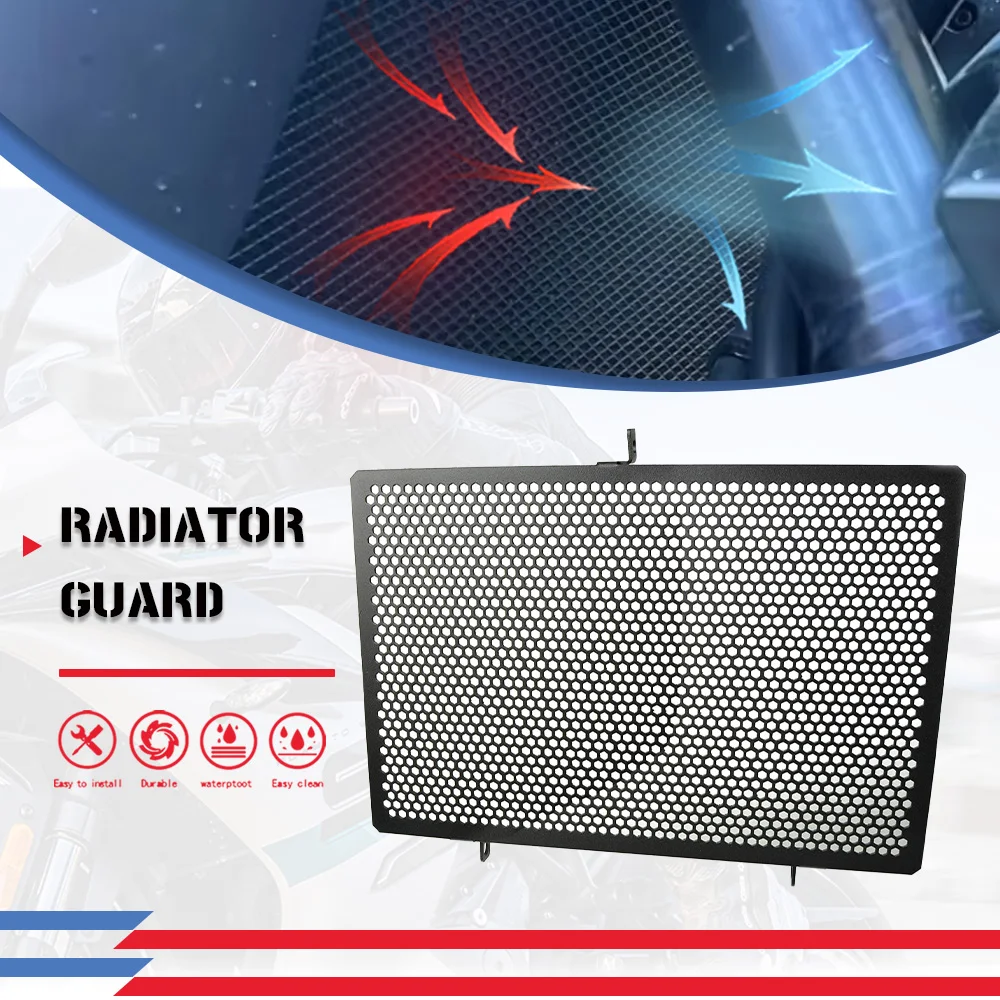

For Kawasaki Z750 Z1000 2007 2008 2009 2010 2011 2012 2013 2014 2015-2017 Motorcycle Radiator Grille Cover Protector Accessories