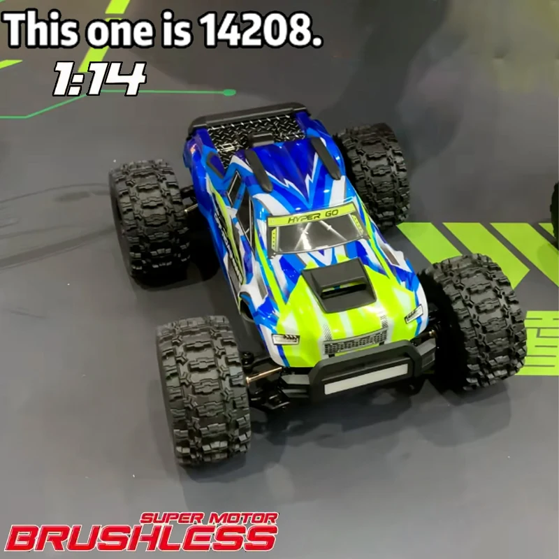 

Новый Mjx 1:14 Big Feet с дистанционным управлением, высокоскоростная угольная щетка, радиоуправляемый автомобиль для скалолазания, миниатюрная модель, игрушки на заказ, подарки для коллекции