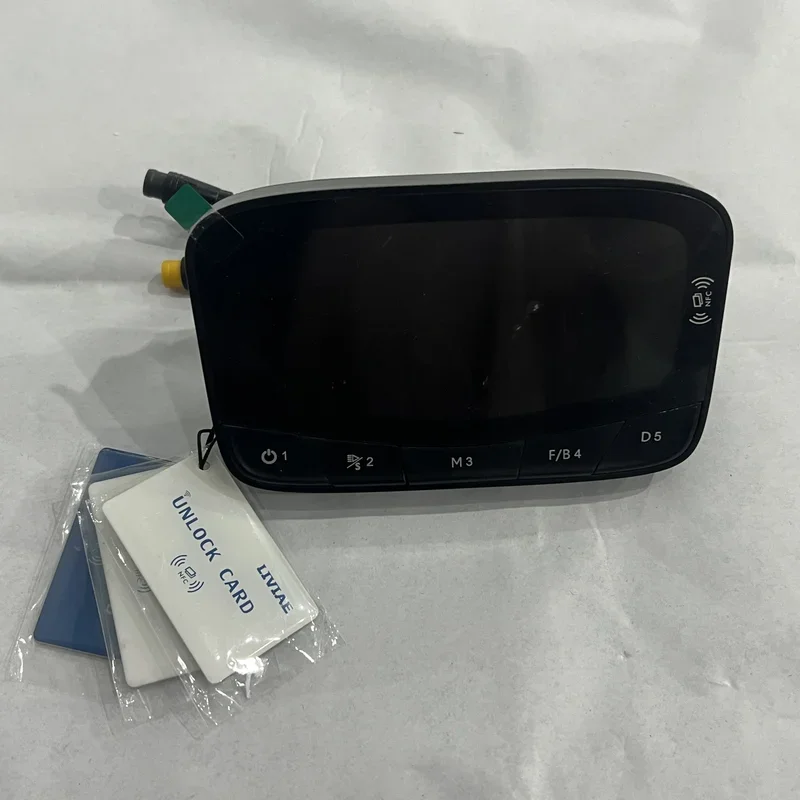 La pantalla elegante central de la vespa eléctrica de los recambios 60V 72V para el controlador de LIVIAE