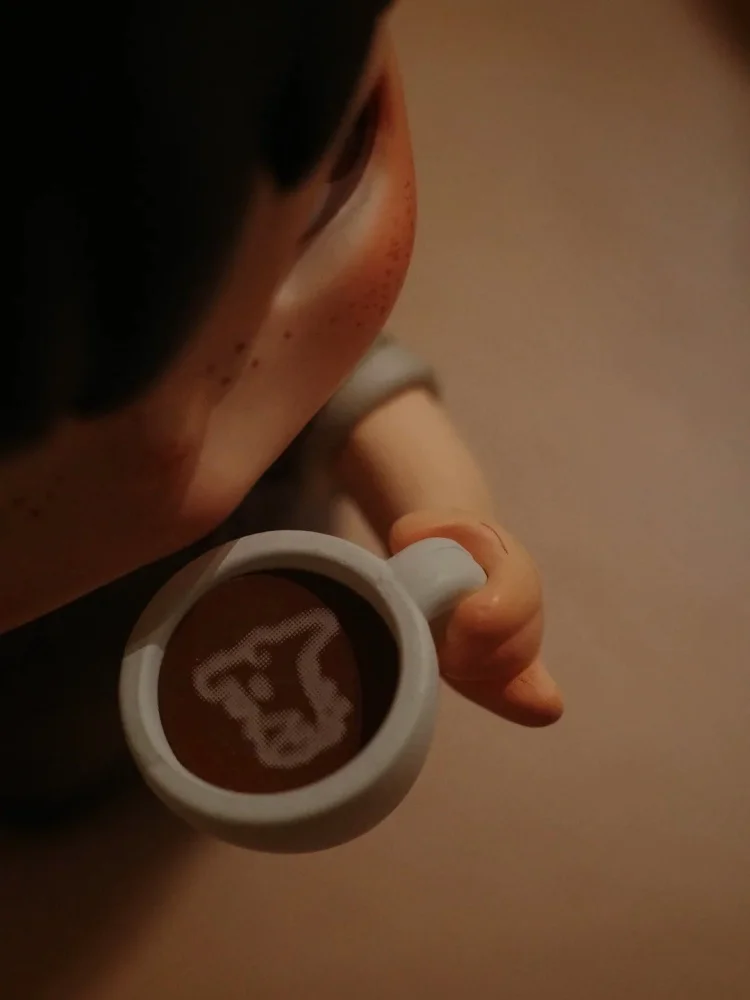 POPMART ฮิโรโนะ คอฟฟี่ ฮังก้า แฮงกิ้งการ์ด ซุปเปอร์ไพร์ซ์ น่ารัก ของขวัญวันเกิดสำหรับสาวๆ รุ่นลิมิเต็ดอิดิชั่น ประสบการณ์ไม่เหมือนใคร