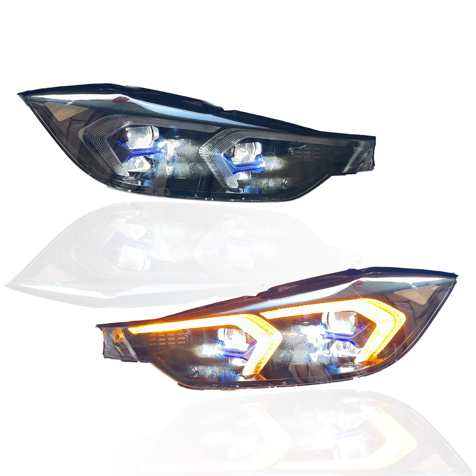 

Светодиодная фара HOSI F30 в сборе для BMW 3 серии F30 F35 2013-2020, галогенная ксеноновая HID, обновление для полных светодиодных аксессуаров Plug&Play