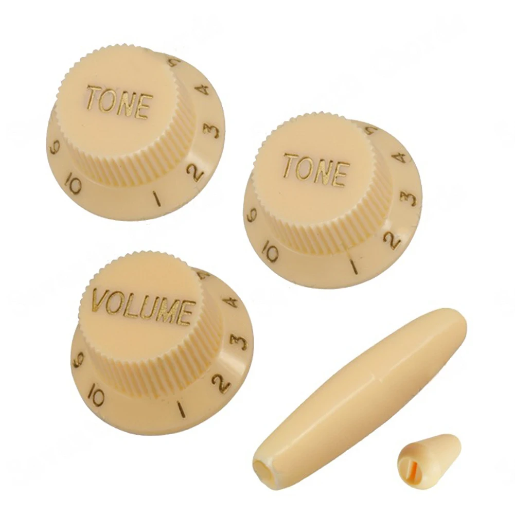 3Pcs Guitar Speed Control Knobs 1Volumes 2 Tones Knob For ST SQ Electric Guitar High Quality Knobs With Faultless Finish