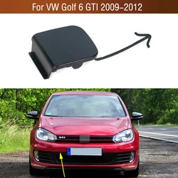 Unpainted Car Front Bumper Tow Hook Cover Lid Towing Trailer Hauling Eye Cap For VW Golf 6 GTI 2009 2010 2011 2012