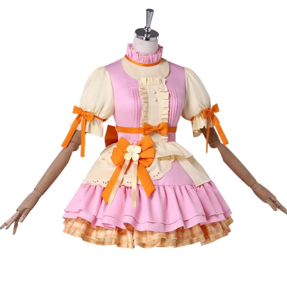 Anya Forger Cosplay Costume Anya Anime Women Costume and Wig Halloween Party view 3