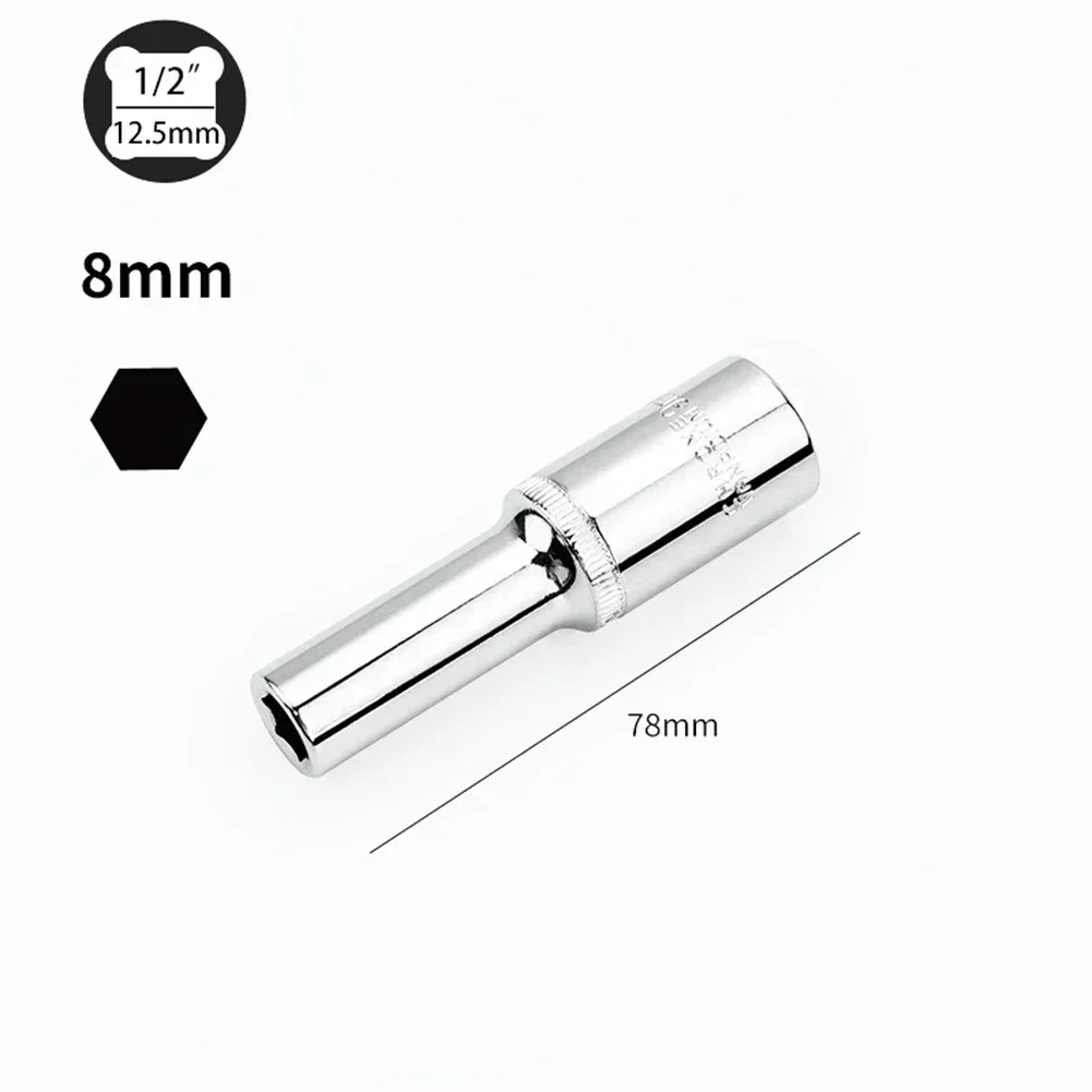 

Range of Deep Sockets 8mm 9mm 10mm 11mm 12mm 13mm 14mm 15mm 16mm 17mm 18mm 19mm 20mm 21mm 22mm 23mm 24mm 27mm 30mm 32mm