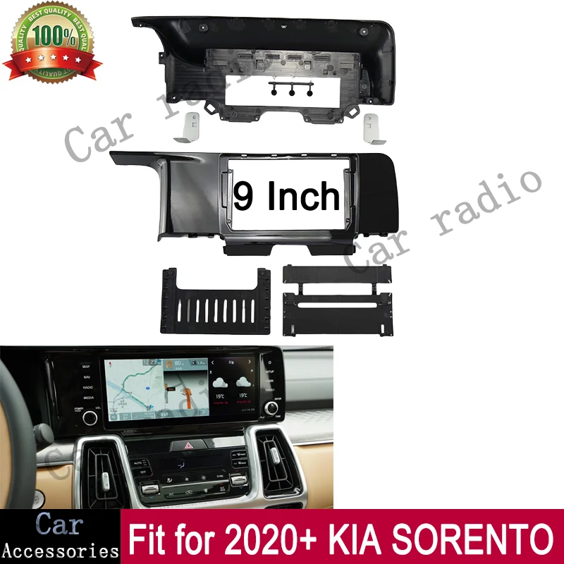 

Для 2020+ KIA SORENTO (9 дюймов) автомобильный радиоприемник Android стерео плеер 2DIN головное устройство панель приборной панели крышка