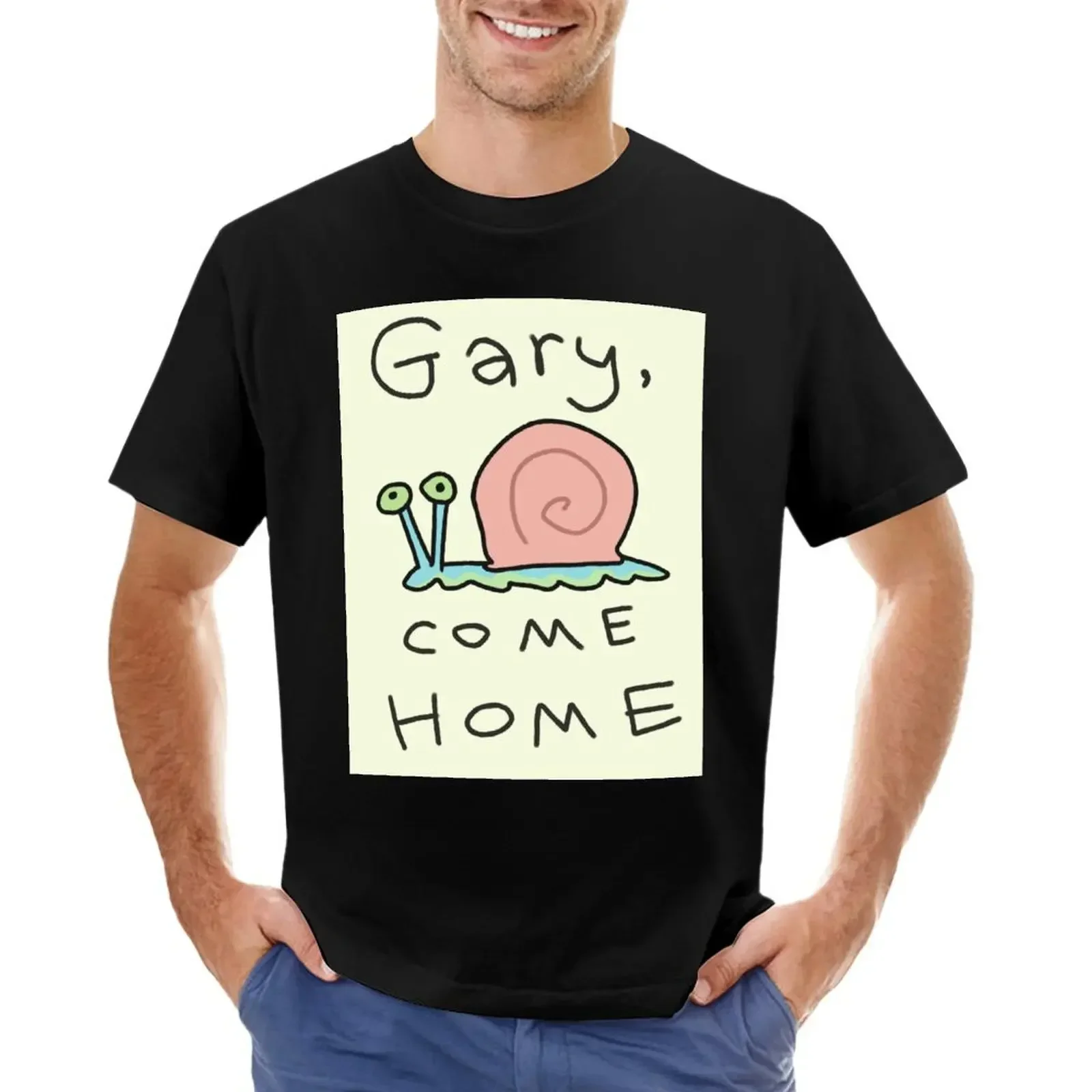 

Gary, come home! T-Shirt animal prinfor boys korean fashion street wear plain t shirts men