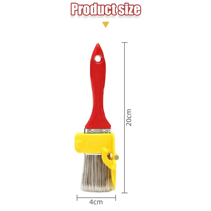 Edger Paint Brush Proffesional Clean Cut Tool Multifunctional Paint Edger Rollers Brush Wall Painting Tool For Home Kitchen