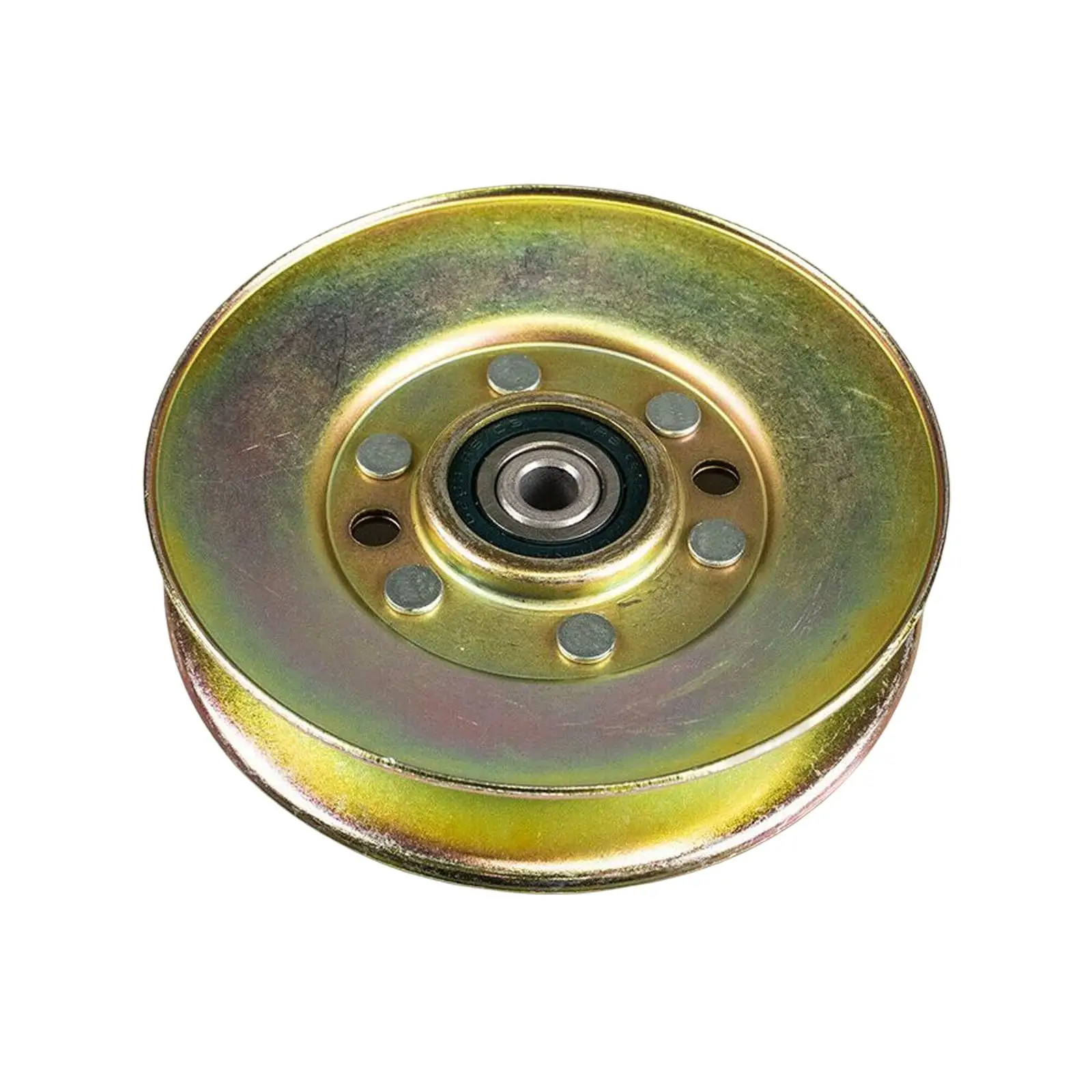 Metal Flat Idler Pulley Replacement Attachment 1-1/8\