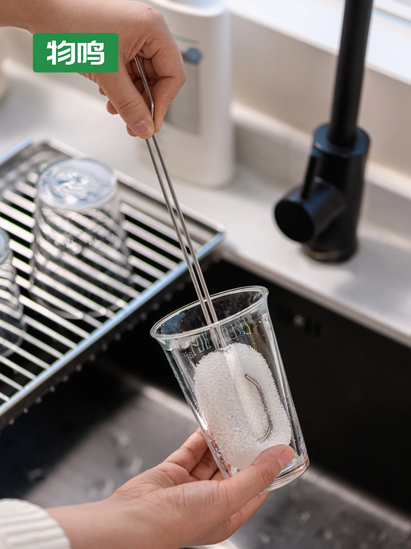 

Щетка для мытья бутылок и кружек с длинной ручкой, сменная ручка для щетки, инструмент для уборки на кухне, для дома
