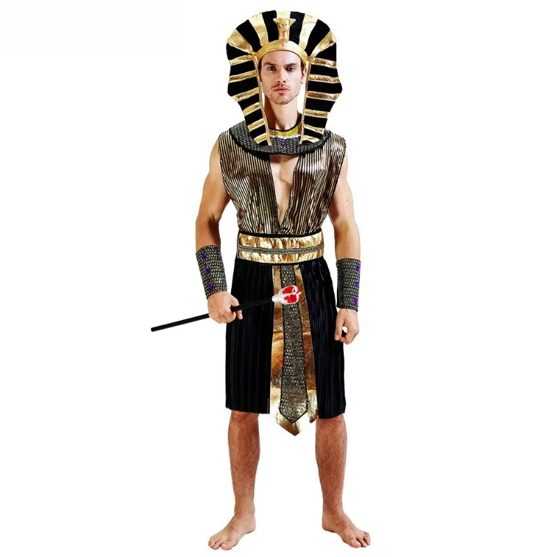 Comercio exterior Cosplay Nilo Egipto nueva pareja faraón Cleopatra disfraces de juego de rol ropa para el escenario