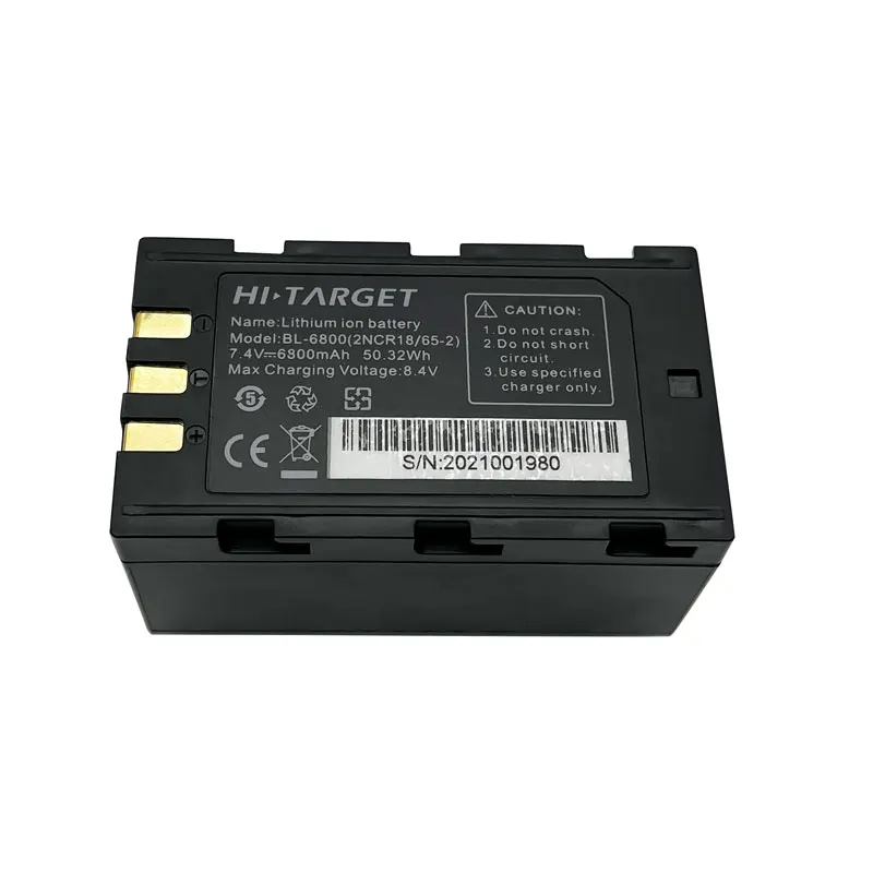 BL-6800 6800mAh Lithium ion Batterie Pour Hi-target V98 A16 TS7 iRTK5 Hôte Sac GPS RTK GNSS Batterie 8.4V