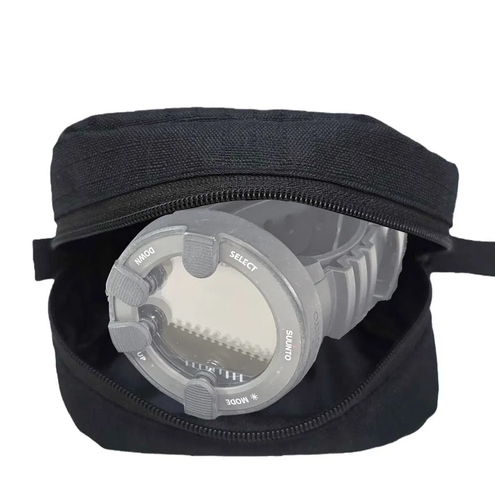 Estuche Acolchado para Computadora de Buceo, Funda Protectora con Cremallera para Tanque de Buceo