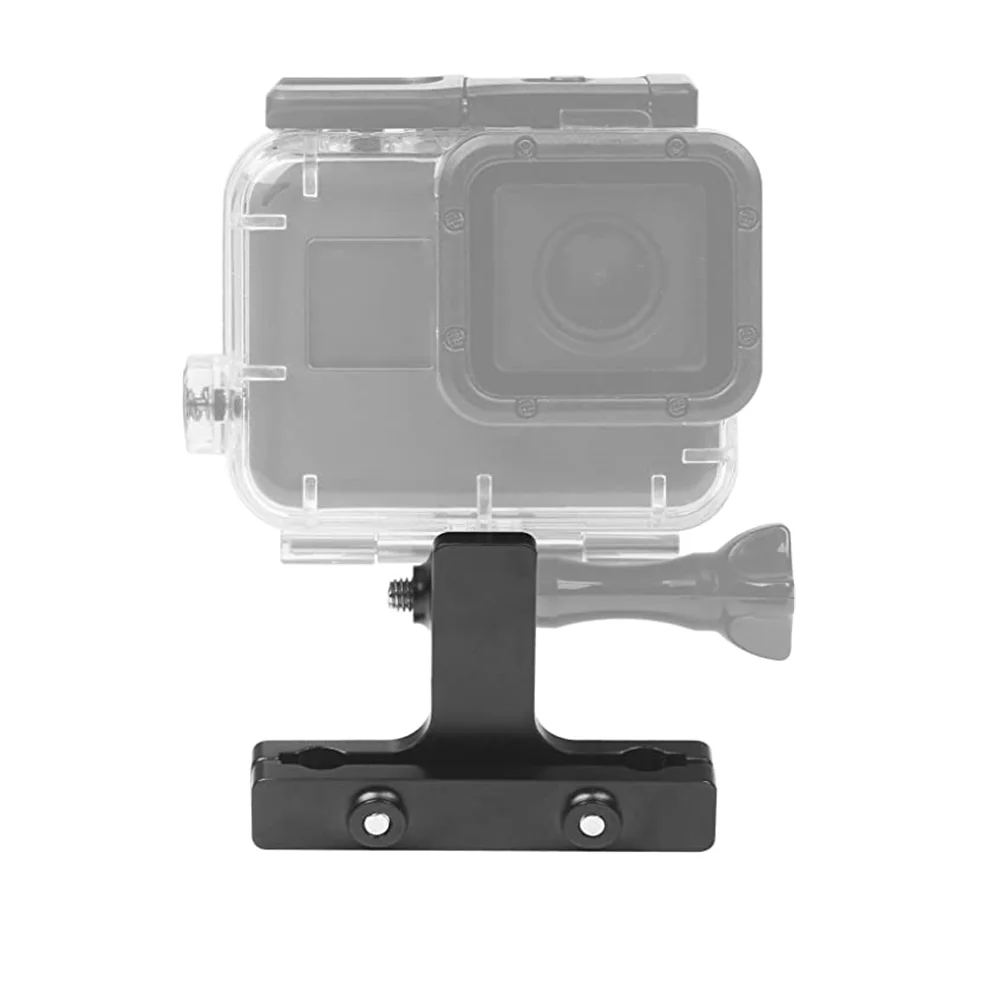Support de dégager de vélo en aluminium pour Gopro fore9, 7, 5, 4, support de trépied, adaptateur de support rapide, pince pour appareil photo Mijia, capture d'écran SJ, Yi, 4K