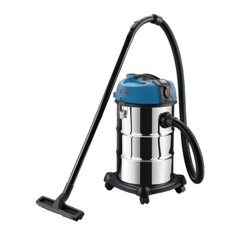 DongCheng Industrial Electric 220V DIY Wet & Dry Vacuum Cleaner 25L Stainless Steel Tank High Power Cleaning Machine