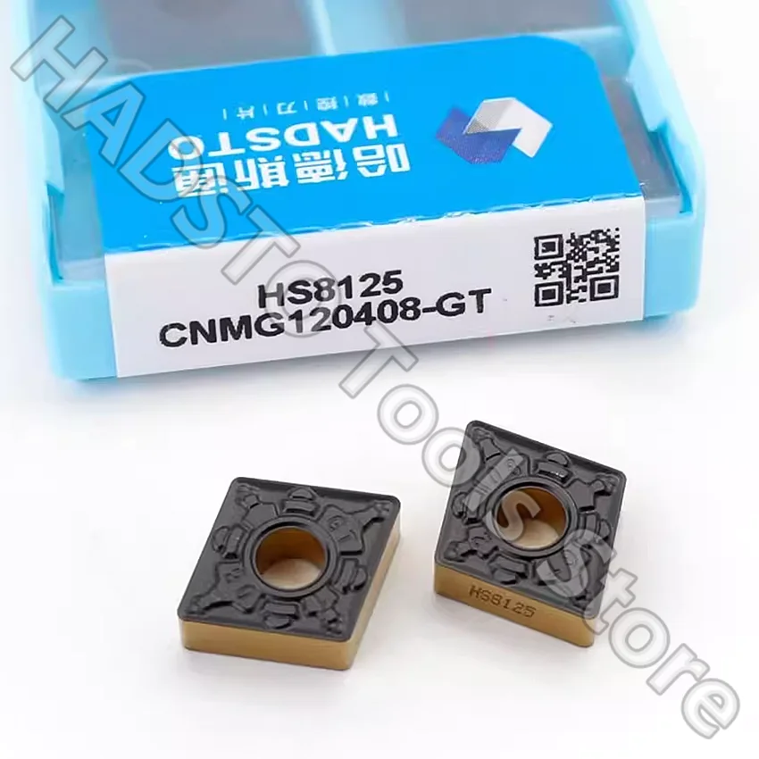 

CNMG120404-GT HS8125/CNMG120408-GT HS8125/CNMG120412-GT HS8125 CNMG431 CNMG432 CNMG433 HADSTO CNC carbide inserts Turning insert