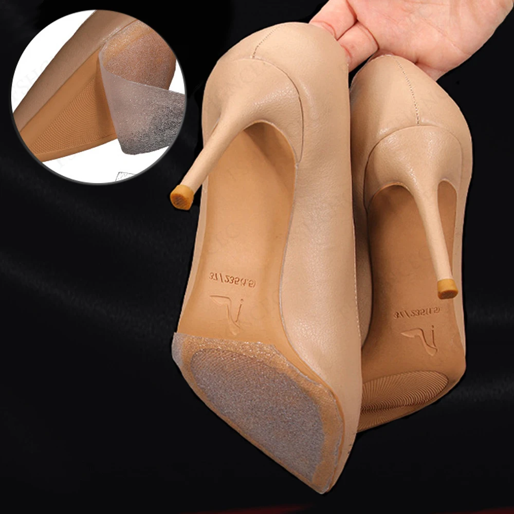 Wear-Resistant Shoe Sole Protector Non Slip Self-Adhesive Outsole Stickers for Sneakers High Heels Shoes Repair Replacement Tape