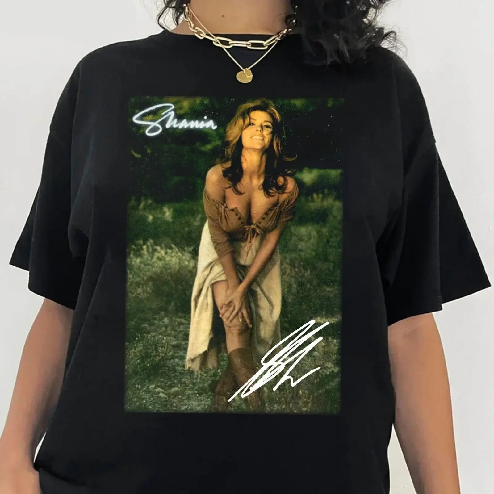 

New Shania Twain Vintage Cotton Black S-5XL T-Shirt