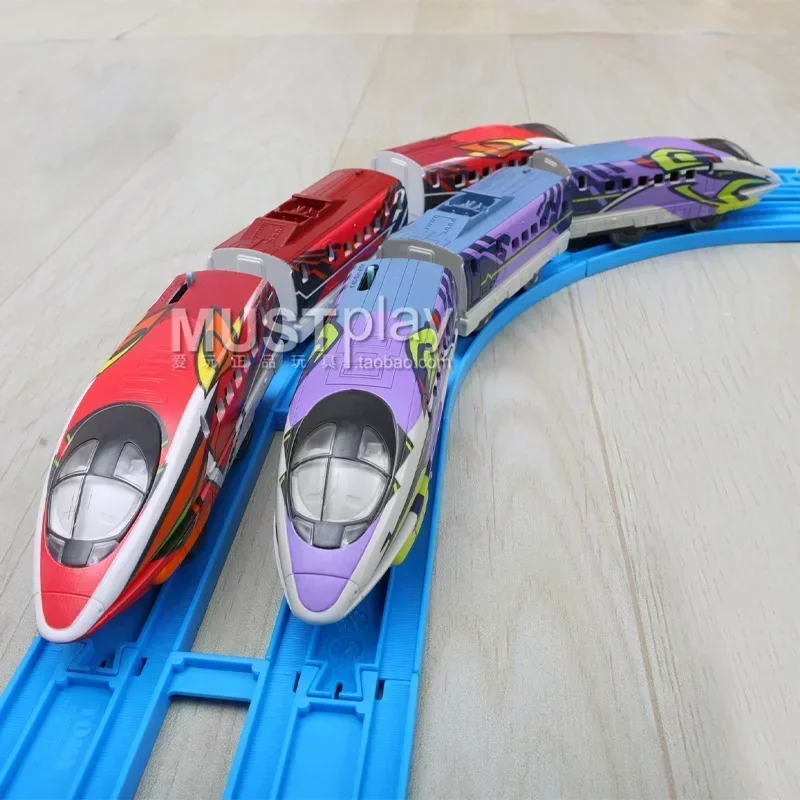 TAKARA TOMY-Modèle réduit de train électrique Tomica Plarail Trackmaster Shinkansen, 30-40cm, jouet pour enfant