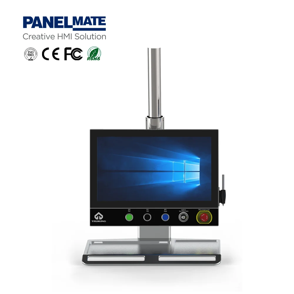 18.5 Inch Supported Arm System Control Panel PC Industrial Capacitive All in One Touch Screen Industrial Computer Panel PC