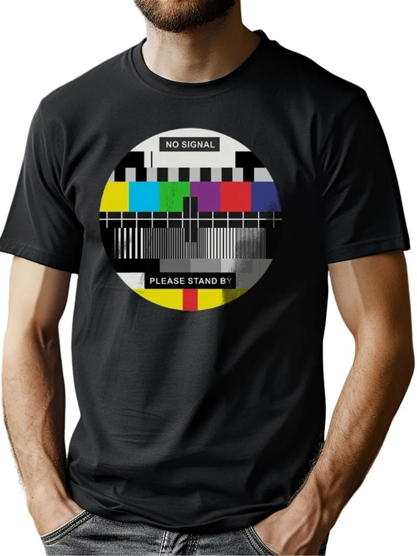 

City Style Print Premium Cotton-Blend Crew Neck Tee Soft Comfort All-Day Wear Machine Washable Thanksgiving Gift For Men Brother