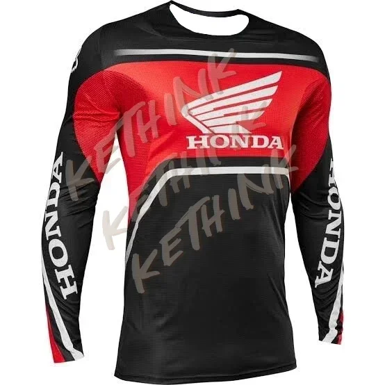 

Playera Motociclista Biker Deportiva Honda Quick Drying Breathable Long Sleeved Honda Riding T-shirt Tops For Men And Women