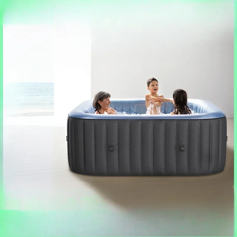 

Inflatable Jacuzzi Heated Bath Outdoor Swimming Pool Villa Hot Spring Pool