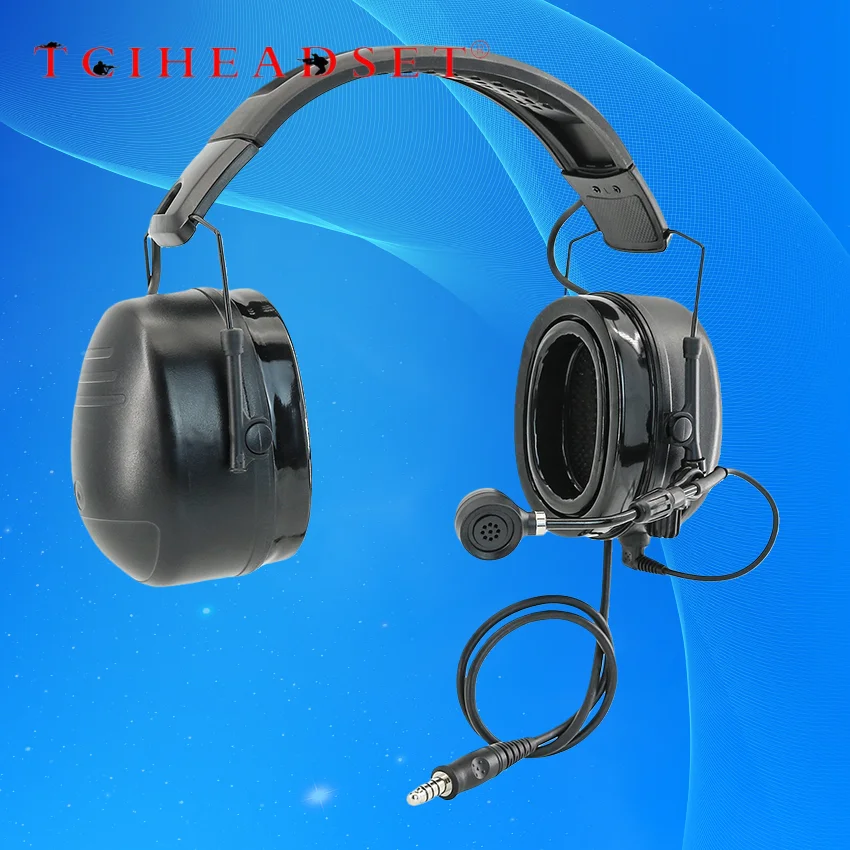 G600 سماعة أذن تكتيكية U94 PTT من السيليكون متوافقة مع راديو Baofeng UV5R ثنائي الاتجاه #5