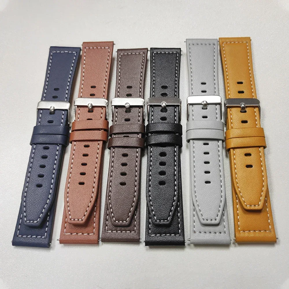 20 22MM Leather Replace Bracelet for COROS Watch PACE 3 2 Casual Strap APEX2 Pro 46mm 42mm Business Bands Smartwatch Accessories