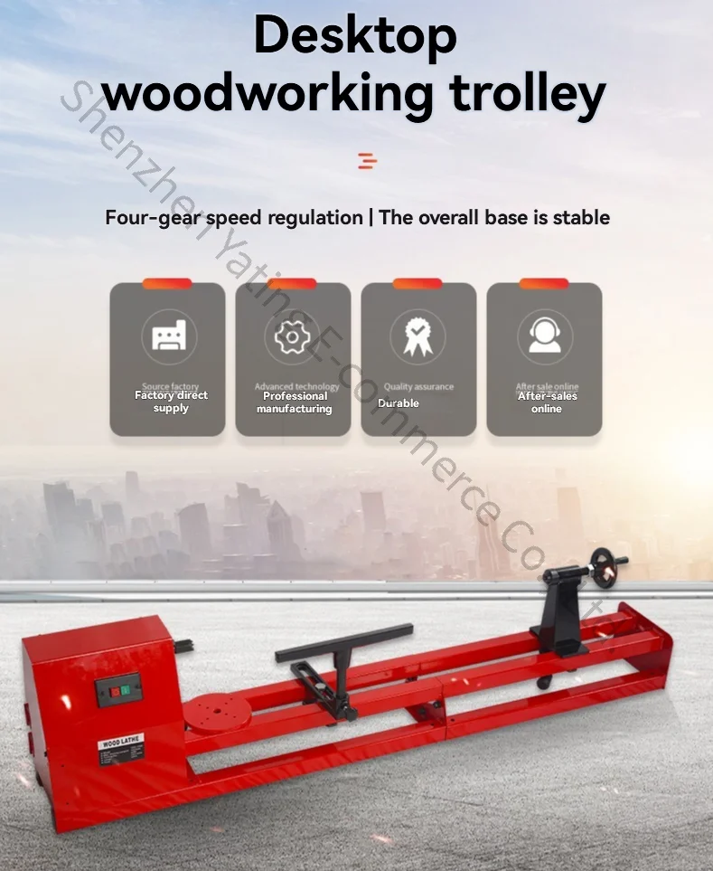 Токарный станок по дереву 220В – обзор и цена Woodworking Lathe Machine