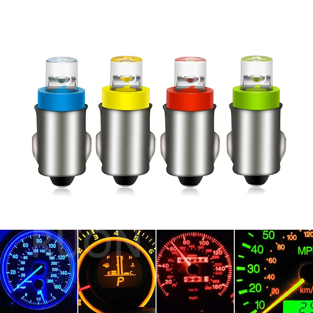 

4Pcs BA7S T7 LED Car Bulb Interior Instrument Dashboard Clearance Light Auto Lamp White Red Blue Yellow Green 12V Accessories