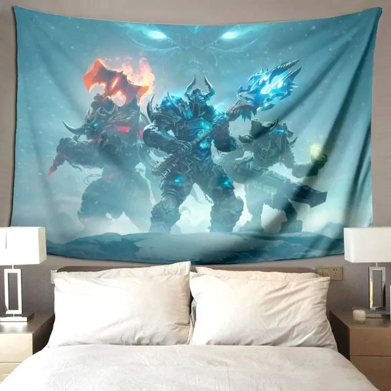 

3D printed world of Warcraft pattern blanket bedroom bed living room sofa home decor soft and comfortable blanket birthday gift