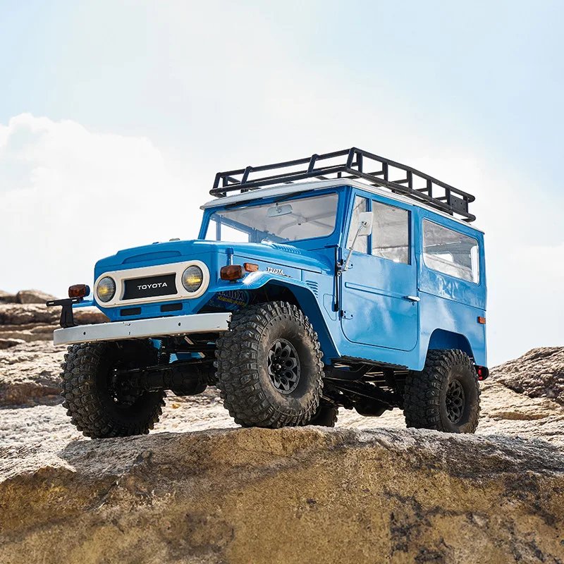 FMS 1/10 Toyota FJ40 Napęd na cztery koła Off Road Zdalnie sterowany pojazd Wspinaczka na świeżym powietrzu Twarda skorupa Symulacja samochodu Model