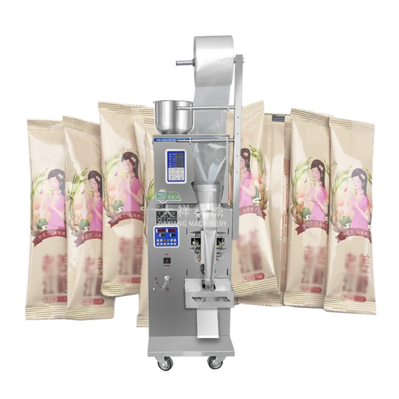 

DZD-220B Multi-Function Vertical Sachet Plastic Bag Pouch Sealing Automatic Granule Packing Machine