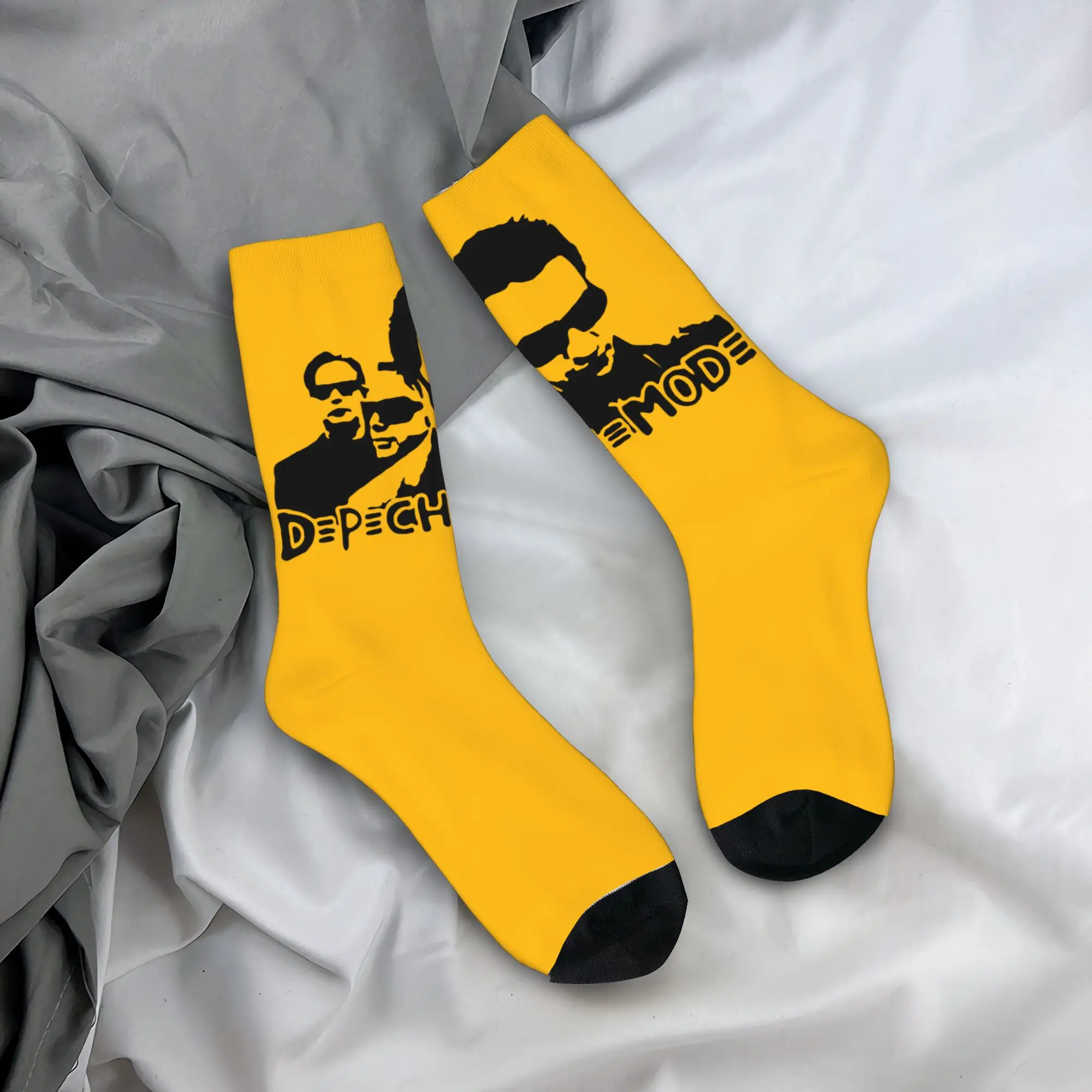 

Оригинальные электронные носки Depeche Cool Mode для мужчин и женщин: теплые, забавные, необычные, классические носки-гольфы