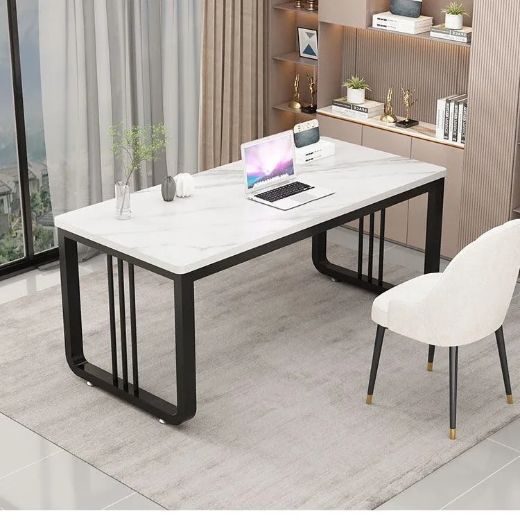 

Slate computer desk Study table Home simple bedroom Atmosphere modern desk Desk light luxury desktop writing table