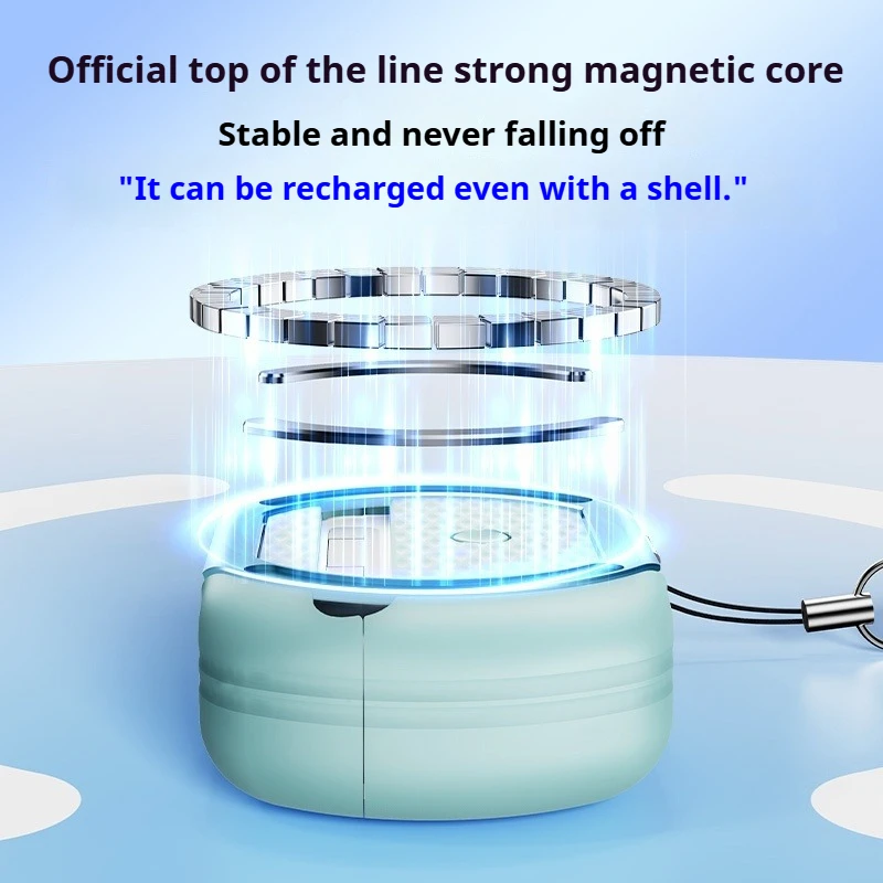 Eary per Airpods Pro 2/1 Gen Custodia protettiva magnetica per auricolari per ricarica wireless Paraurti e supporto in silicone antiurto