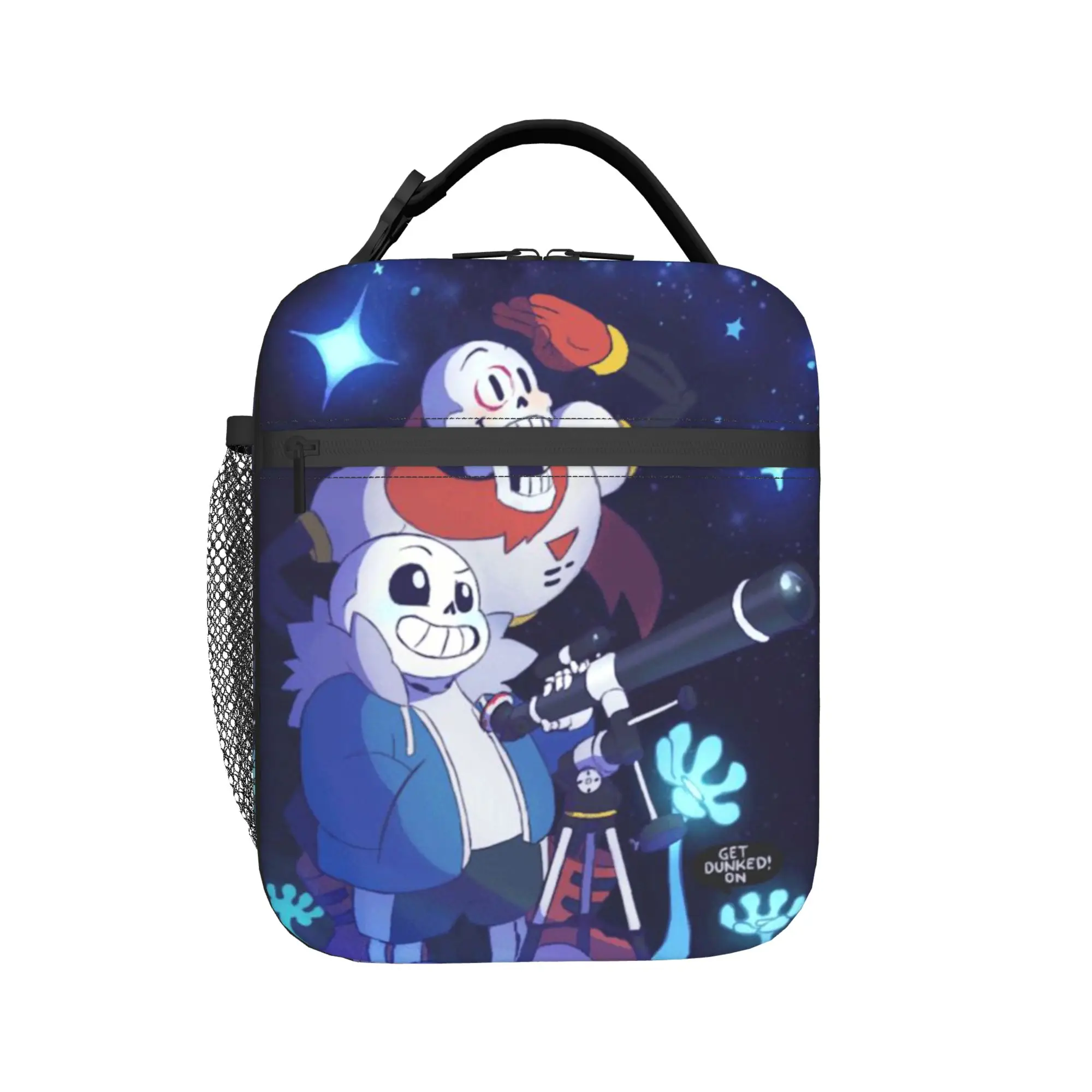 

Undertale Sans Thermal Insulated Lunch Bag for Office Portable Food Bag Container Men Women Cooler Thermal Lunch Box