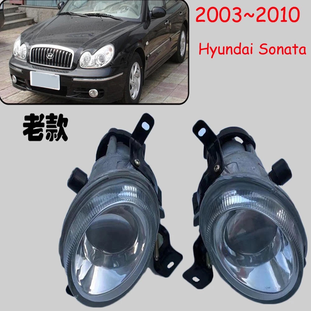 

1pcs car bupmer head light for Hyundai Sonata lamp headlight 2003~2010y car accessories fog for Hyundai Sonata headlamp