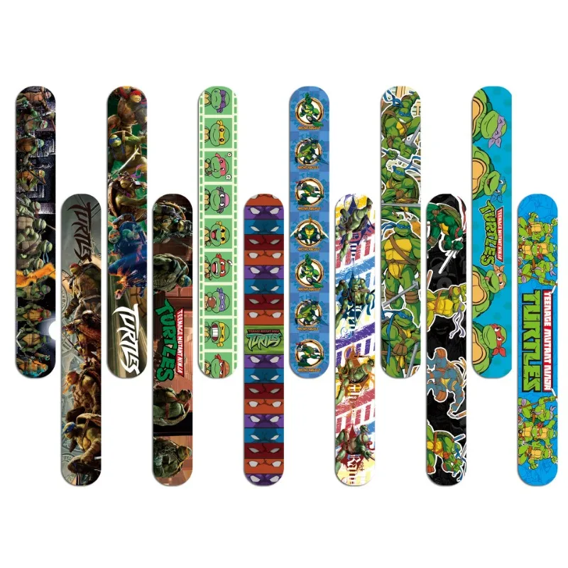 Teenage Mutant Ninja Turtles Clap Circle Bracelets Cartoon Anime Derivative Peripherals Theme Parties Toy Fashion Party Gifts view 3