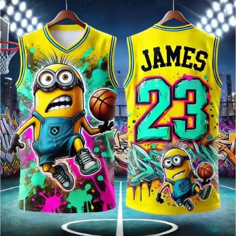2025 جديد التوابع جيمس 23 طبعة خاصة كرة السلة سترة تدريب جيرسي الرجال النساء المعتاد أكمام الرياضة عادية التي شيرت #3