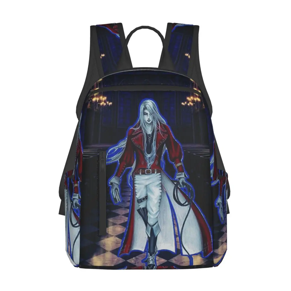 

Juste Belmont Castlevania Harmony Of Dissonance Backpack Daypack Large Capacity BookBag School Bag Shoulder Bags for Men Women