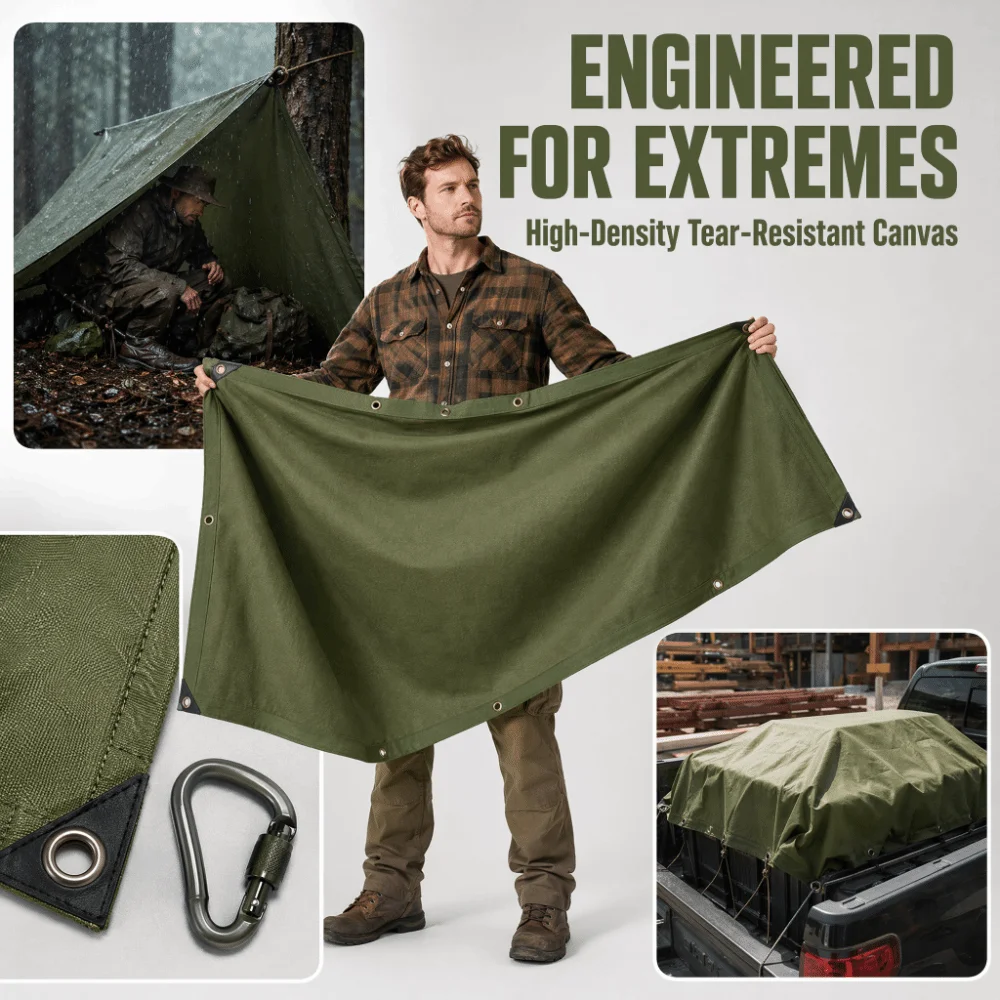 Banner Thick 0.86mm Tarpaulin Heavy Duty Canvas Rainproof Cloth PVC Coated Organic Silicone Waterproof Cover Pet House Shading