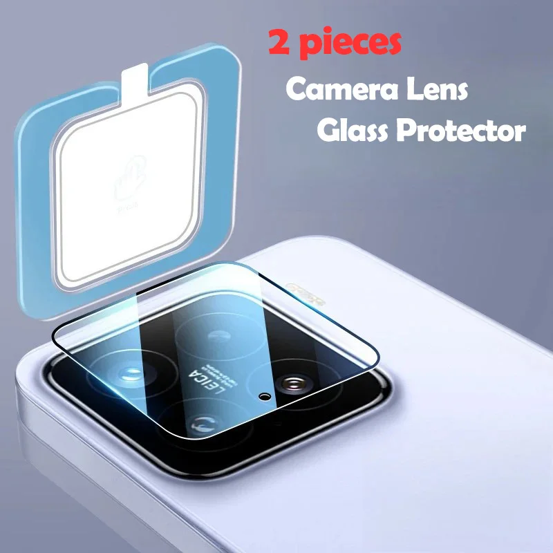 2pcs HD Tempered Glass Lens For Xiaomi Redmi K80 Ultra/Pro Note 14 Pro Plus Pro+ 5G Camera Lens Protector Back Cover