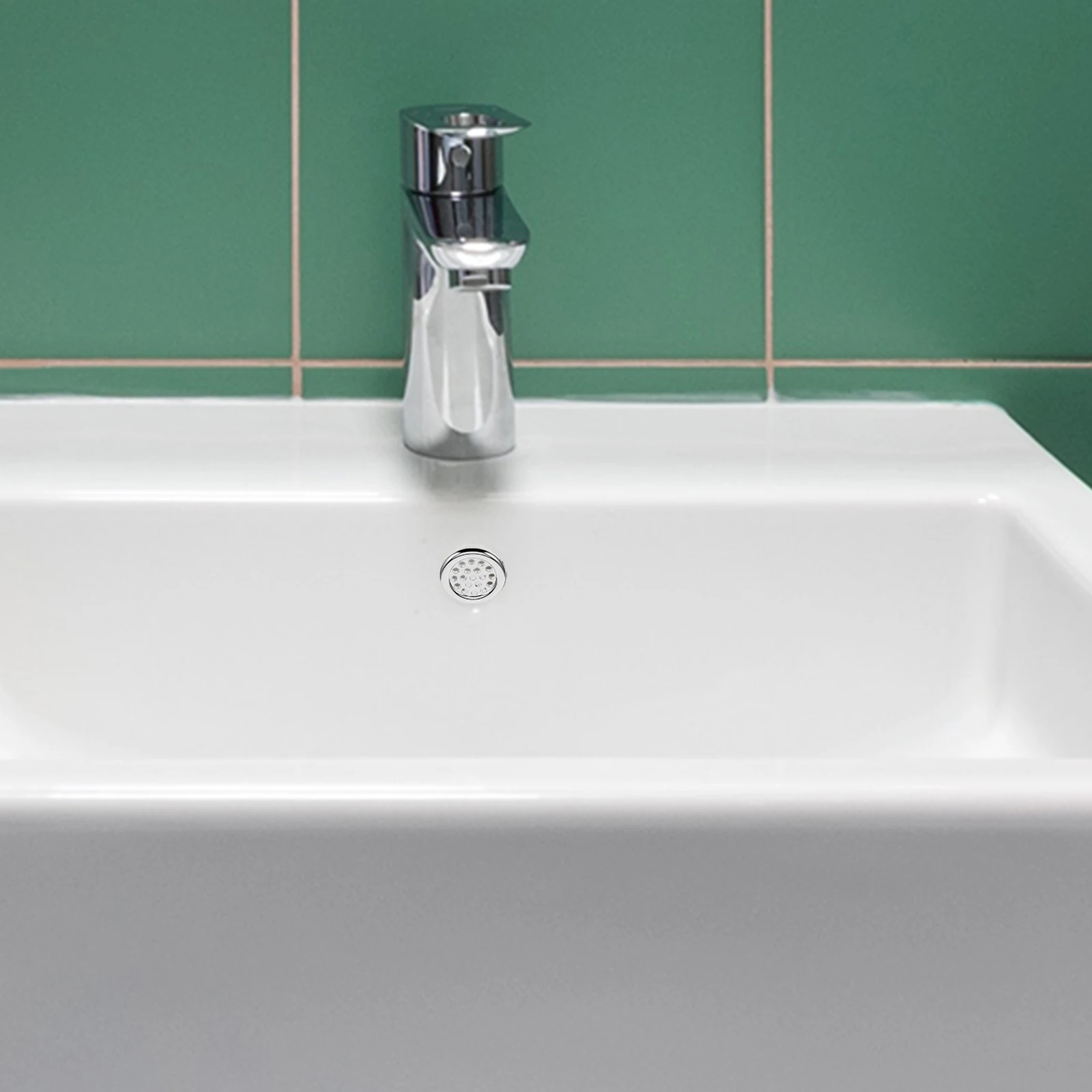 

1 set Sink Cap Decorative Tub Overflow Drain Cover Ring Bathroom Washbasin Tub Covers Plastic Drain Cover Compatibility