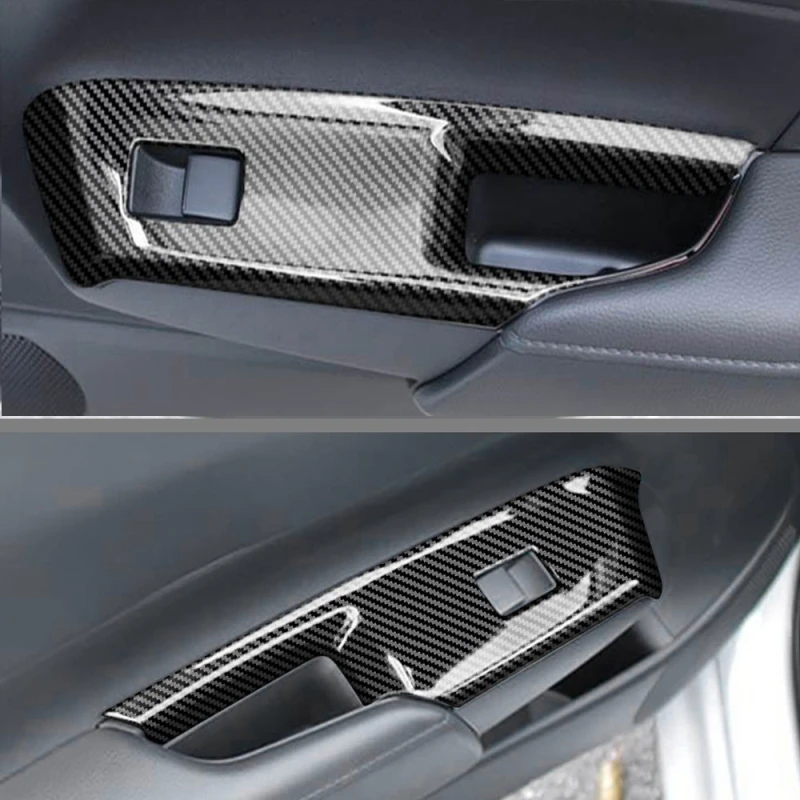 RHD For Toyota 2021 AQUA MXPK10 11 15 16 SERIES door handle armrest window glass lift  botton swtich panle cover car Accessories