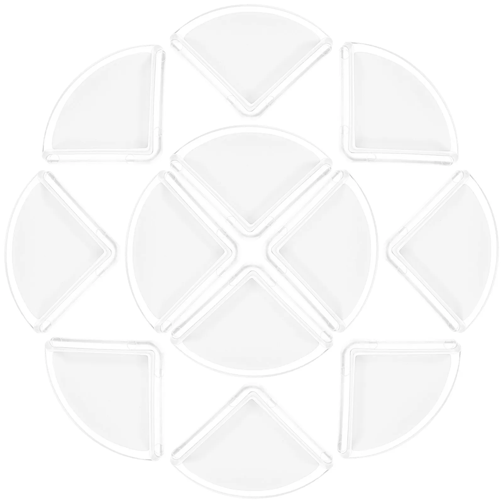 36Pcs Clear Silicone Corner Protectors for Baby Safety Transparent Furniture Edge Guards Table Coffee Table Glass Sharp Corners