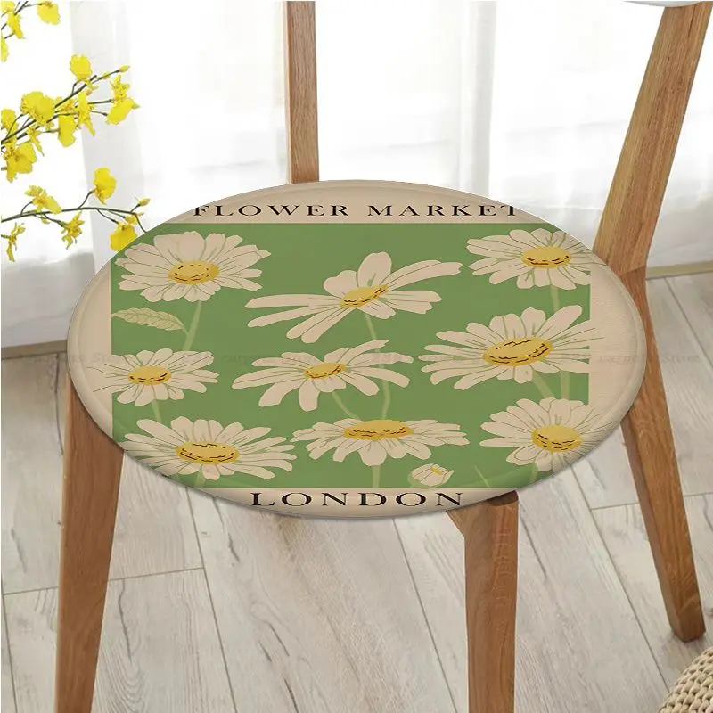 Flower Market Matisse Wall Art Nordic Printing Meditation Cushion Stool Pad Dining Chair Seat Cushion Anti-Slip Cushions Home