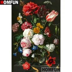 HOMFUN 5D DIY Full Diamond Painting Flower landscape Embroidery Pictures Of Rhinestones Cross Stitch Kit Diamond Craft A12552