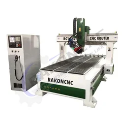 4 Axis 5 Axis 3D Rotary Axis 1325 Cnc Router Quality Warranty With Spindle 180 Degree Swing